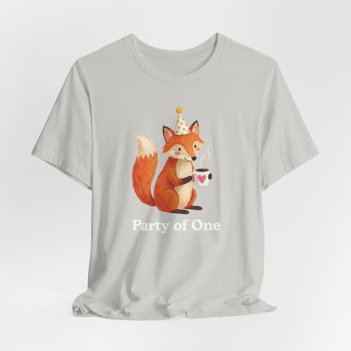 Party of One Fox Super Soft T-Shirt