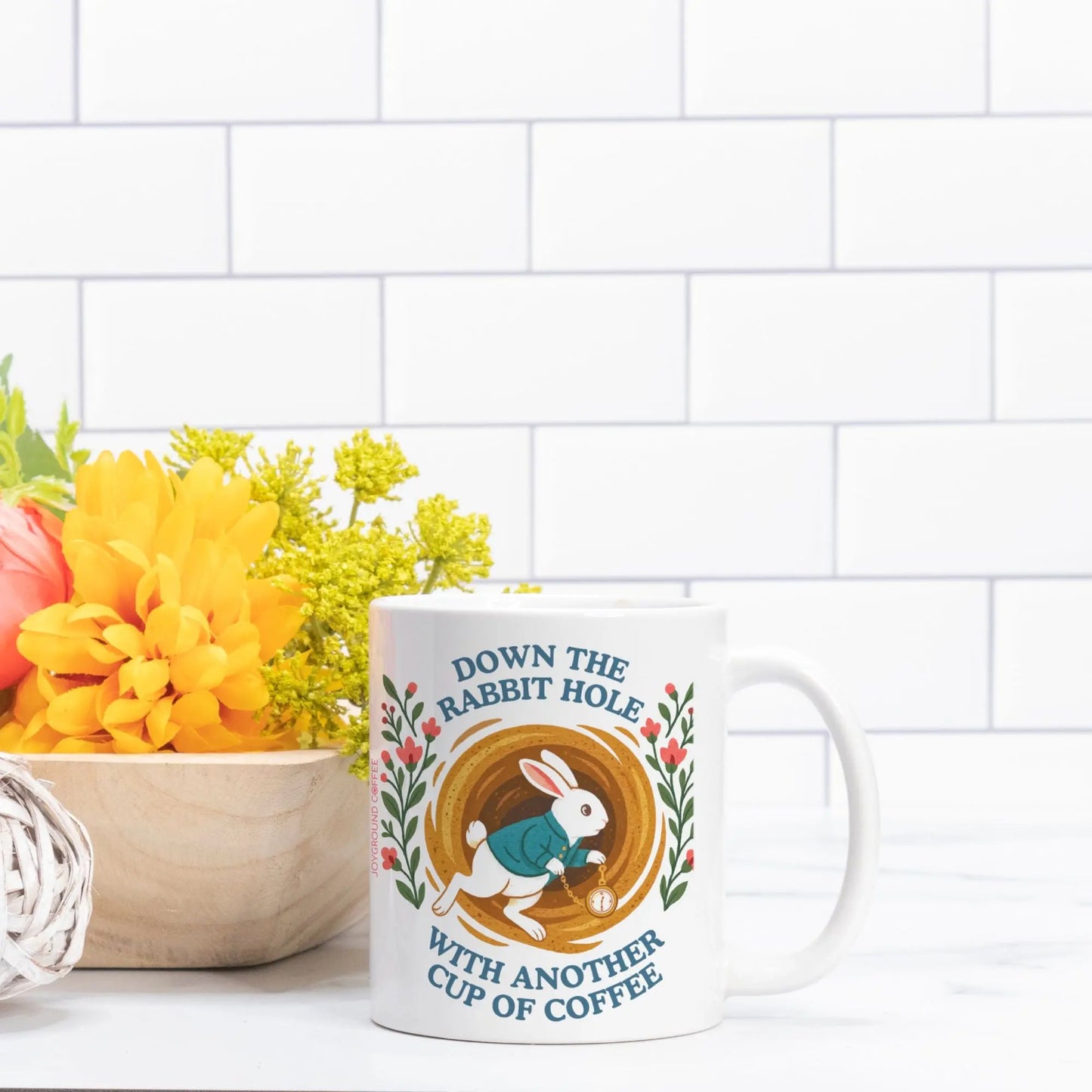Down the Rabbit Hole Mug Joyground Coffee