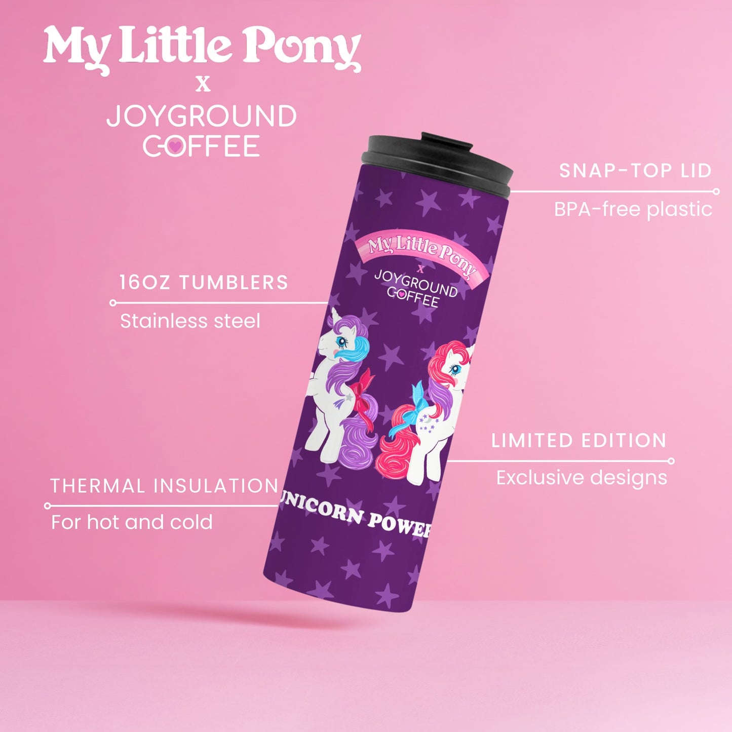 Unicorn Powers Tumbler