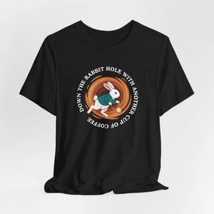 Wonderland Down the Rabbit Hole Super Soft T-Shirt