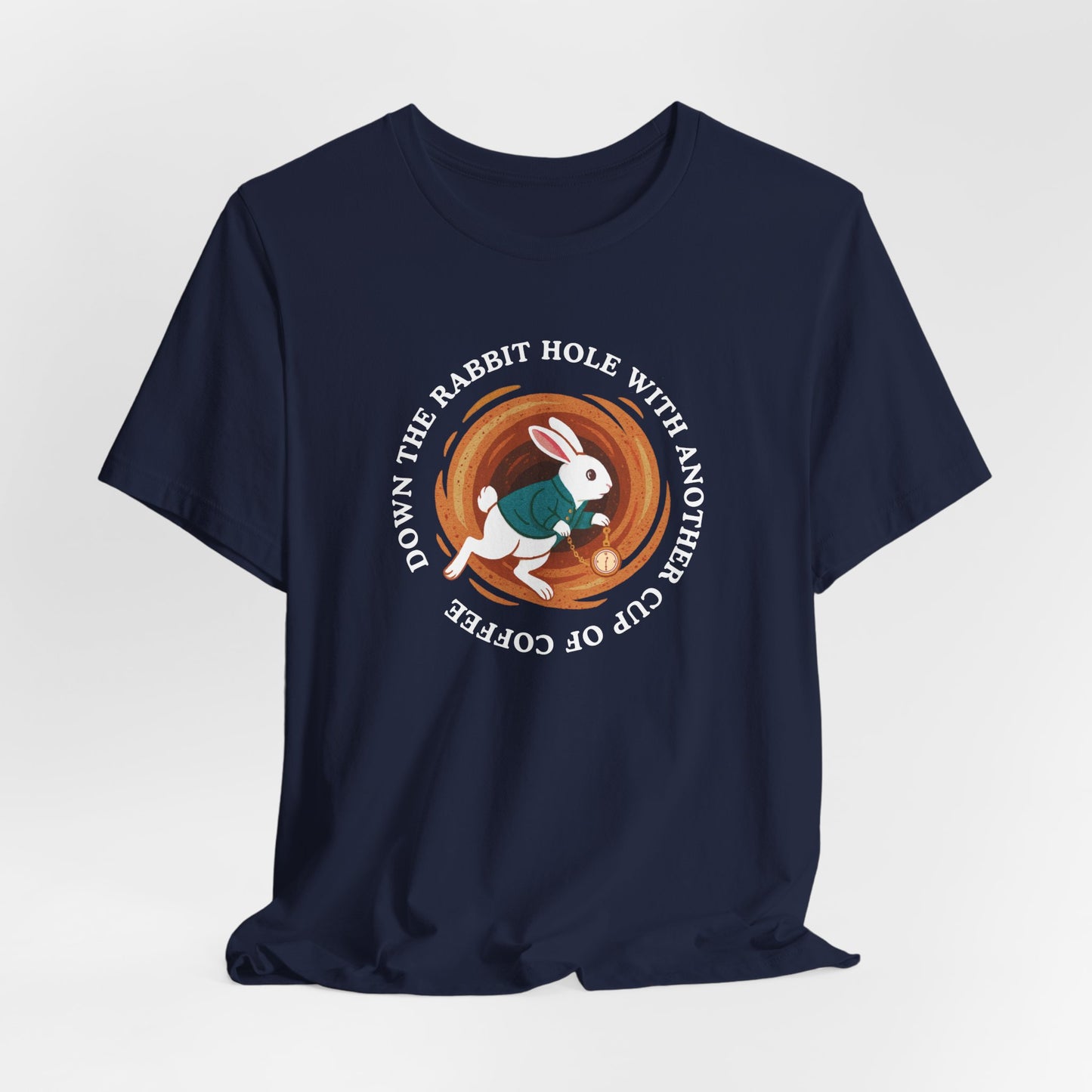 Wonderland Down the Rabbit Hole Super Soft T-Shirt