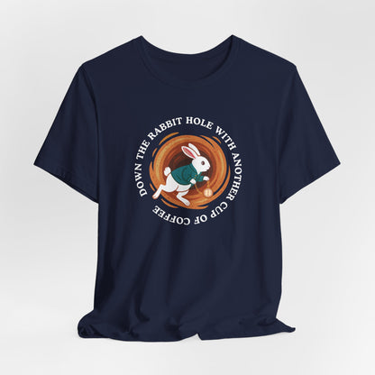 Wonderland Down the Rabbit Hole Super Soft T-Shirt
