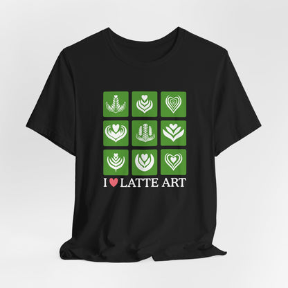 I Heart Latte Art T-Shirt