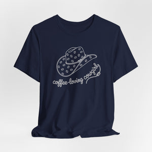 Coffee-Loving Cowgirl Super Soft T-Shirt