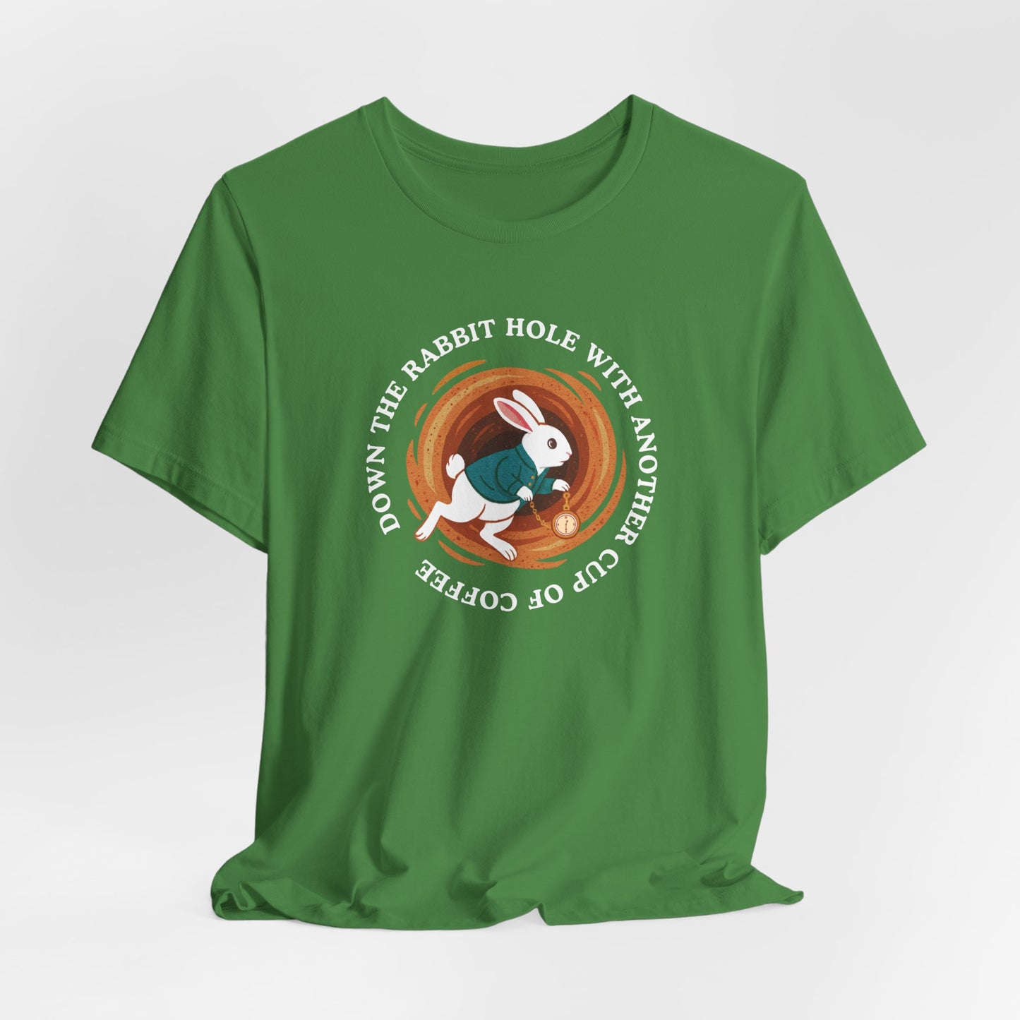 Wonderland Down the Rabbit Hole Super Soft T-Shirt