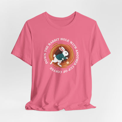Wonderland Down the Rabbit Hole Super Soft T-Shirt