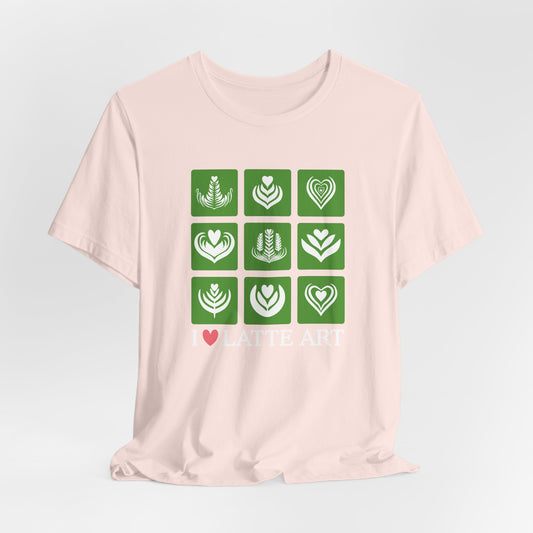 I Heart Latte Art T-Shirt