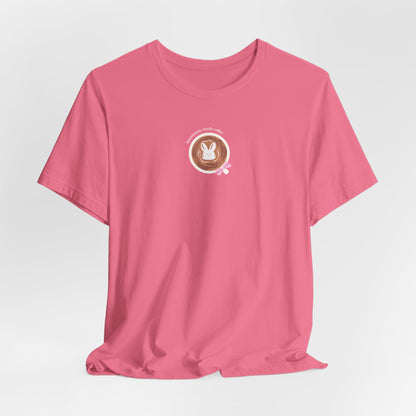 Somebunny Needs Coffee Super Soft T-Shirt