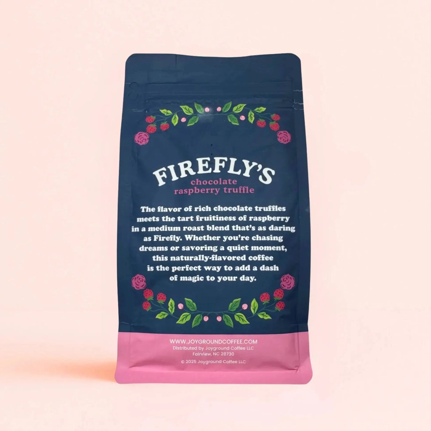 Firefly's Chocolate Raspberry Truffle Joyground Coffee