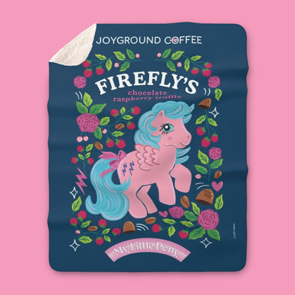 My Little Pony Firefly Sherpa Fleece Throw Blanket