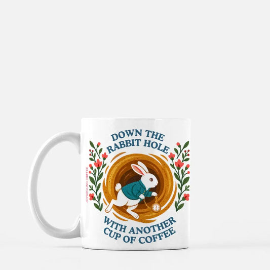 Down the Rabbit Hole Mug Joyground Coffee
